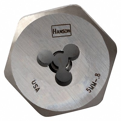 Hex Threading Die High Carbon Steel 5mm