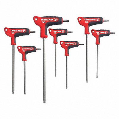 V-Series(TM) 7pc Torx Key Set