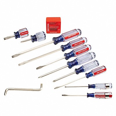 Screwdriver Set Phillips Slotted 12 pcs.