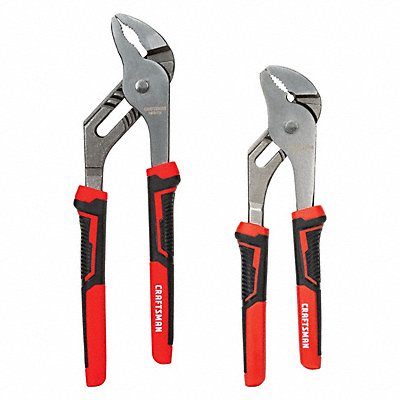 Groove Joint Plier Set Flat Jaw 10 L