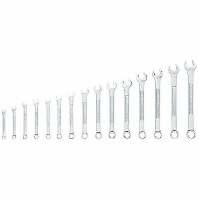 Combination Wrench Set Metric 15 Tools