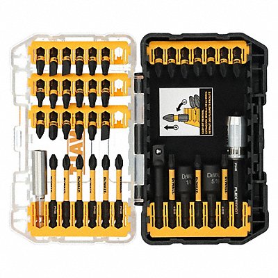 Screwdriver Bit Sets 1/4 Hex Shank PK40