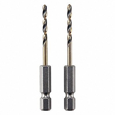 Drill Bits 1/4 Hex PK2