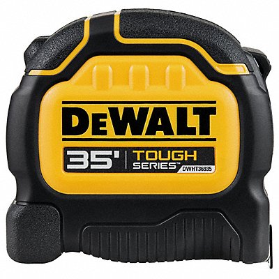 Tape Measure 35 ft Black Yellow