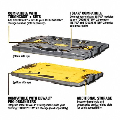 DEWALT Tough System to Tstak adapter