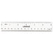 RULER,6",CLEAR,2/PK,CLR