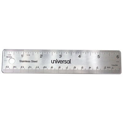 RULER,6",STAINLESS,SS