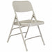 Folding Chair Gray 18-3/4 in PK4