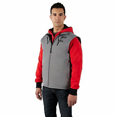 M12 GRAY HEAT TOUGHSHL VEST ONLY 2X