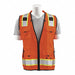Surveyor Vest Deluxe Orange LG