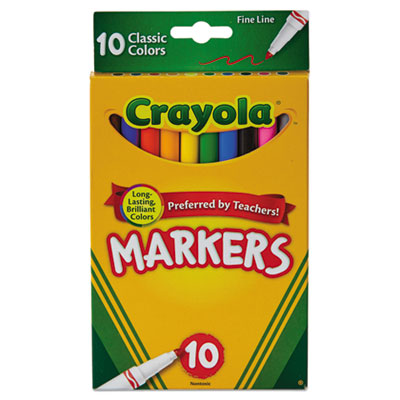 MARKER,FL,REG,10CT,AST