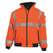 Hi-Vis Jacket Water Resistant Orange 4XL