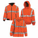 Hi-Vis Apparel Set Jckt Parka Hoodie M