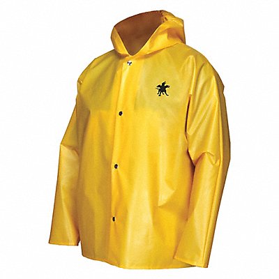 Unisex Jacket with Hood Yellow L