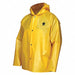 Unisex Jacket with Hood Yellow 2X