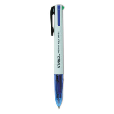 PEN,BALLPT,4COL,3/PK,AST