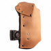 Knee Pad Leather Deluxe w/Neo Tan PR