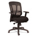 CHAIR,MESH,WIRE MEC,BK