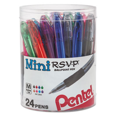 PEN,PEN,MED,MINI,24PK,AST