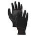 GLOVES,PU HPPE,SZ 10,BK