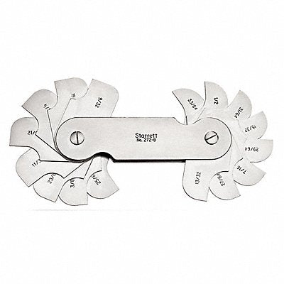 Radius Gauge Set Accuracy +/- .002 