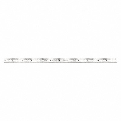 Ruler Full Flexible Steel 12 L x 1/2 W