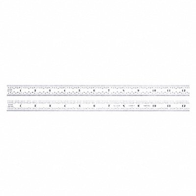 Ruler Full Flexible Steel 18 L x 3/4 W