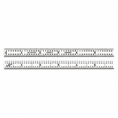 Ruler Full Flexible Steel 6 L x 3/4 W