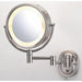 Lighted Makeup Mirror 8 in Nickel 5X