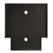 V Wall Bracket Black