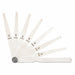 Tapered Feeler Gauge Set Dim Type Inch