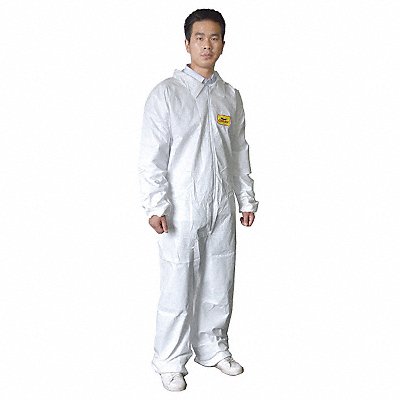 Coveralls 3XL Wht Film Lam PK25