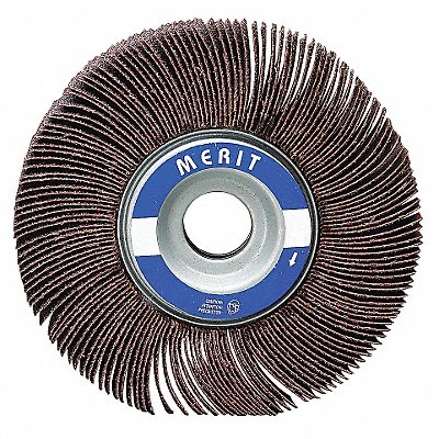 Flap Wheel 2 in Dia 1 1/2 in W P120 Grit