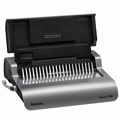 Binding Machine Comb Metallic Gray