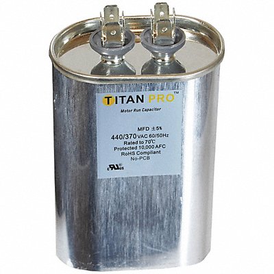Motor Run Capacitor 30 MFD 3 61/64  H
