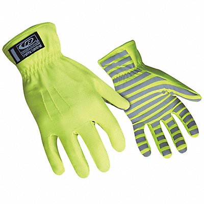 Mechanics Gloves Hi-Vi Green L PR
