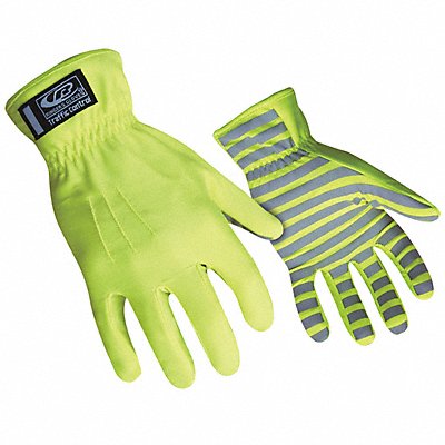 Mechanics Gloves Hi-Vi Green XL PR