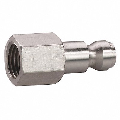 Quick Connect Plug 1/4 Body 304 SS
