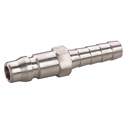 Quick Connect Plug 1/4 Body 1/4 Barb