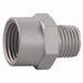Pipe Bushing Aluminum 1/4 x 3/8 in