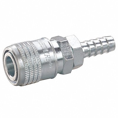 Quick Connect Socket 1/4 Body 1/4 Barb