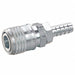 Quick Connect Socket 1/4 Body 3/8 Barb