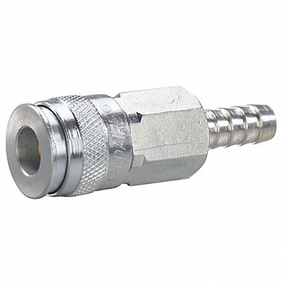 Quick Connect Socket 1/4 Body 3/8 Barb