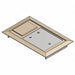 Floor Box Cover 8-1/8 in Beige