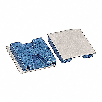 Cable Tie Base 2 Way Blue PK100