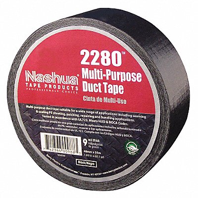 Duct Tape Black 1 7/8 in x 60 yd 9 mil