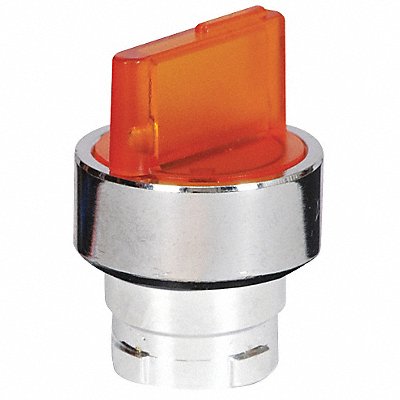 Illum Selector Switch 3 Pos 22mm Yellow