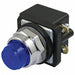 H6726 Pilot Light LED 24V 30mm Chrome BL