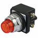 H6726 Pilot Light LED 120VAC/DC 30mm Chrome RD