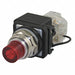 H6736 Pilot Light LED 24VAC/DC 30mm Chrome RD